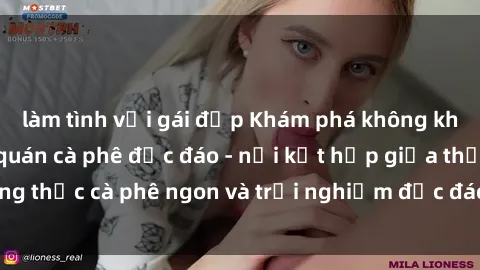 làm tình với gái đẹp Khám phá không khí độc đáo tại sex quán cà phê độc đáo - nơi kết hợp giữa thưởng thức cà phê ngon và trải nghiệm độc đáo của không gian sex shop.